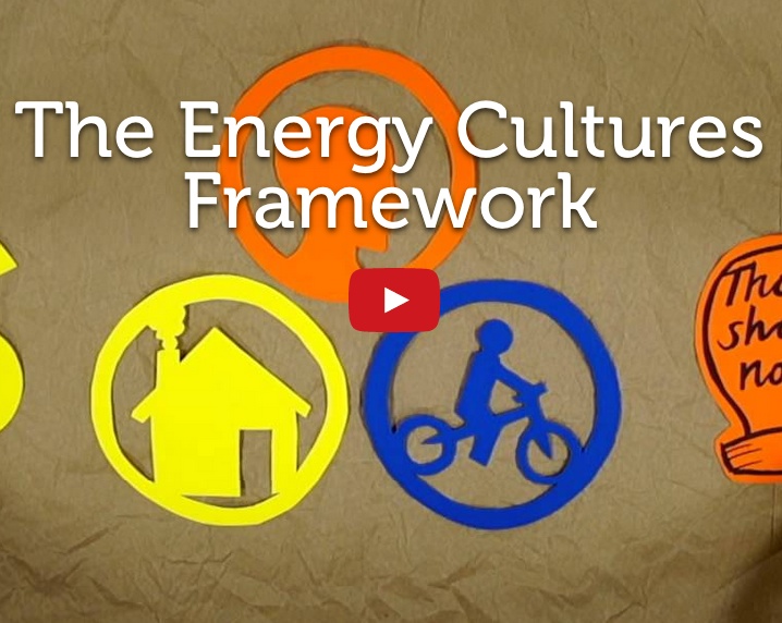 Energy Cultures Framework Youtube Video